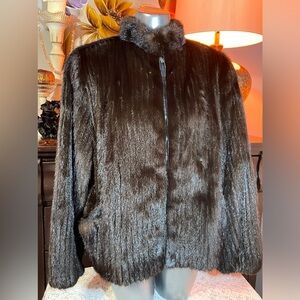 Vintage Pologeorgis Mink Coat - size M, needs minor repair